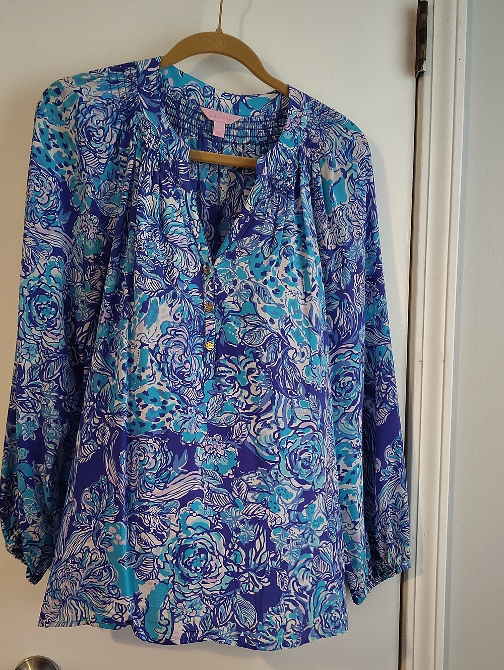 Lilly Pulitzer Elsa Silk Blouse